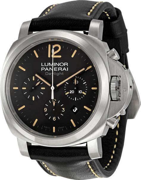 panerai double screwed|panerai luminor watch.